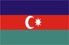 AZERBAIJAN Flag