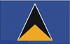 SAINT LUCIA Flag