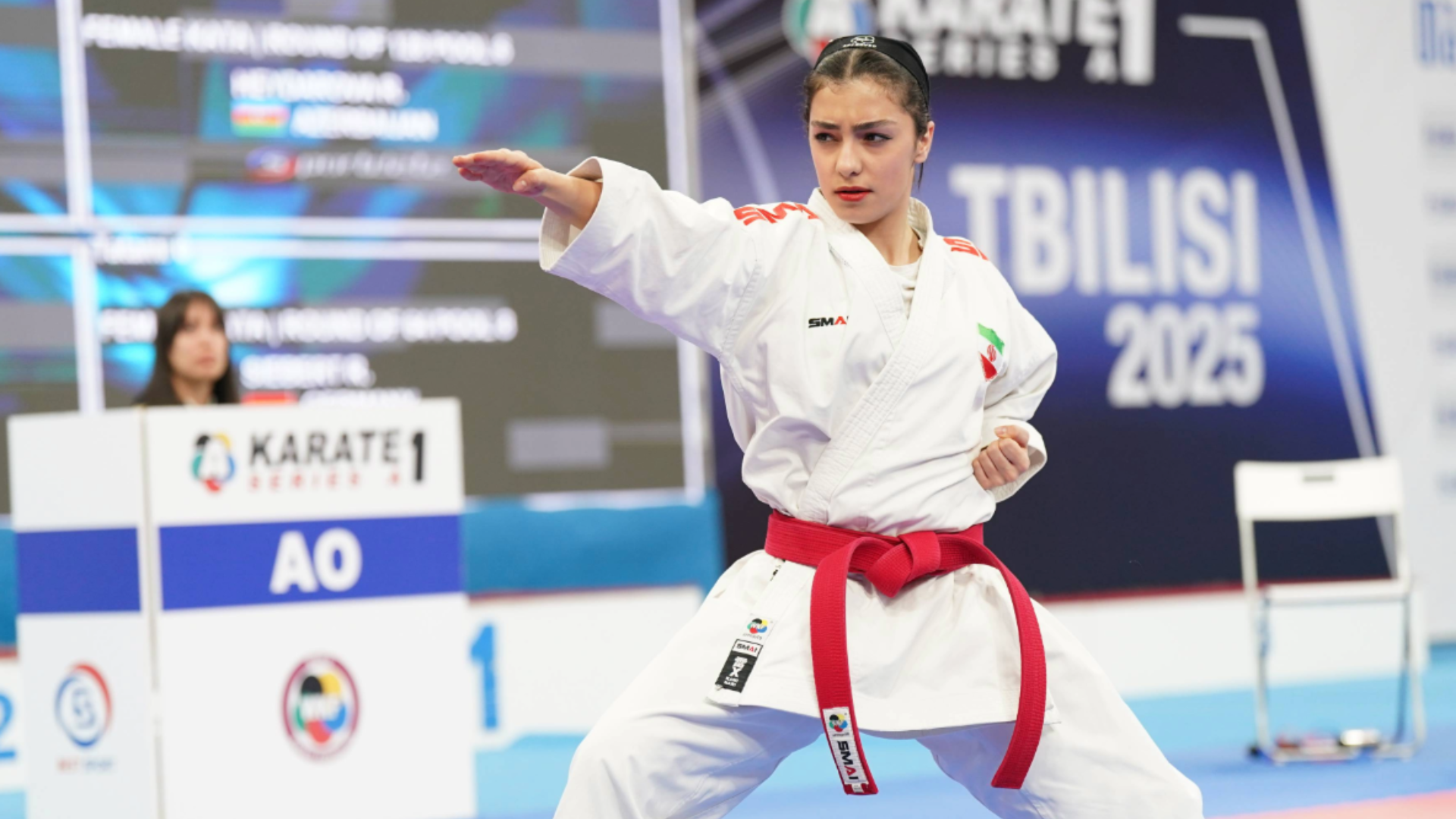 Iranian athletes prevail on Day 1 of #Karate1Tbilisi