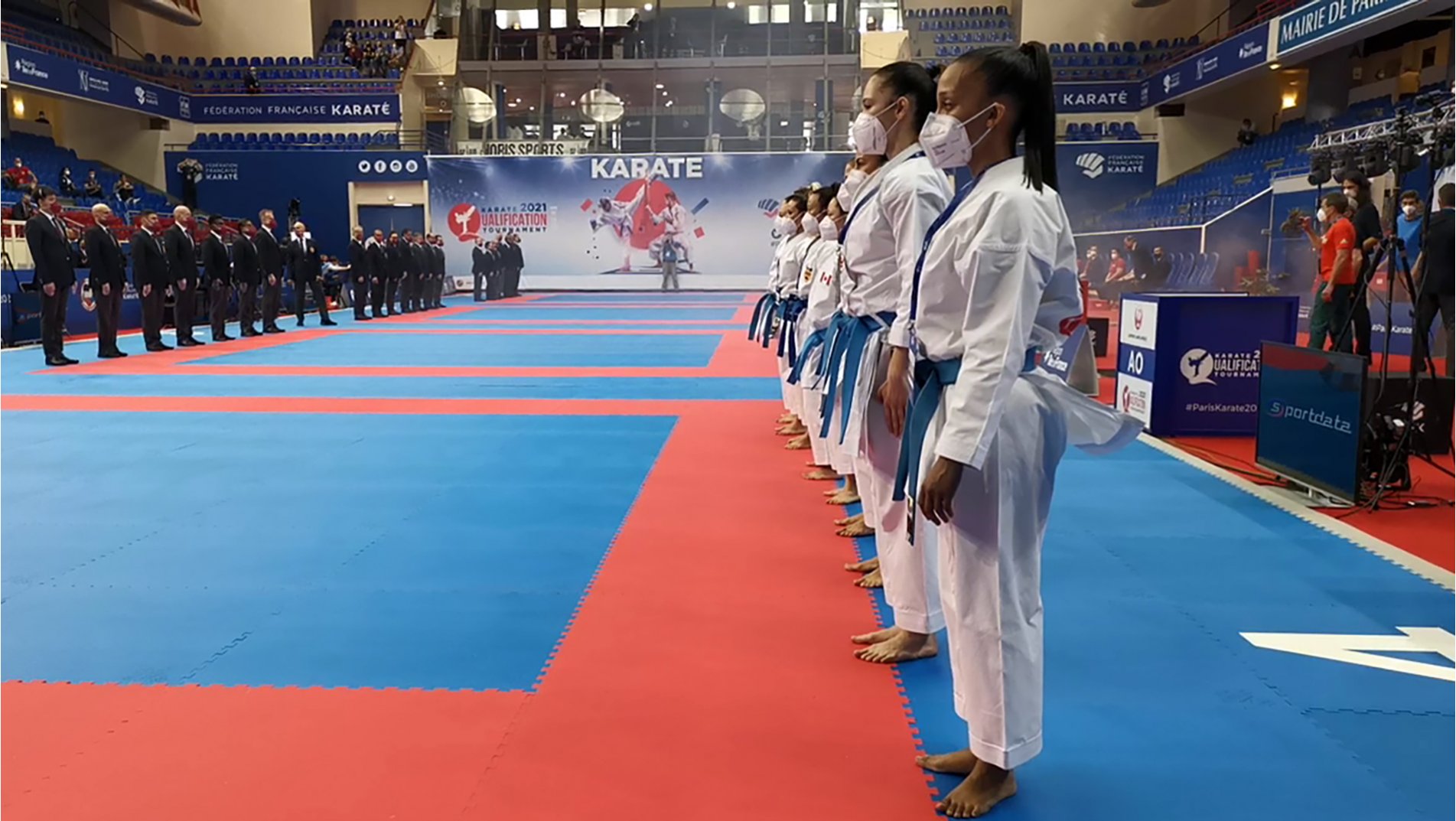 Watch day 1 of Karate 2020 Qualification Tournament LIVE