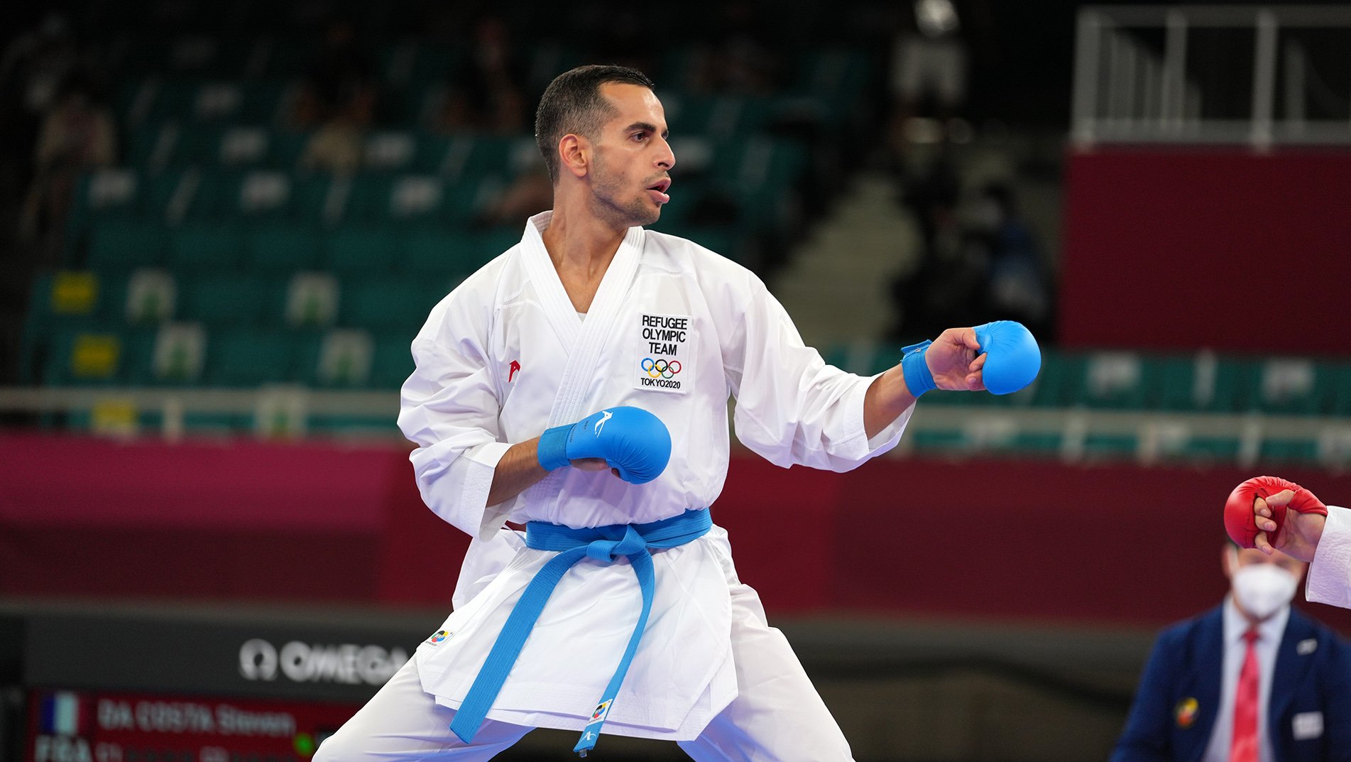 Olympic Games a dream-team come true for Refugee Olympian Hamoon Derafshipour