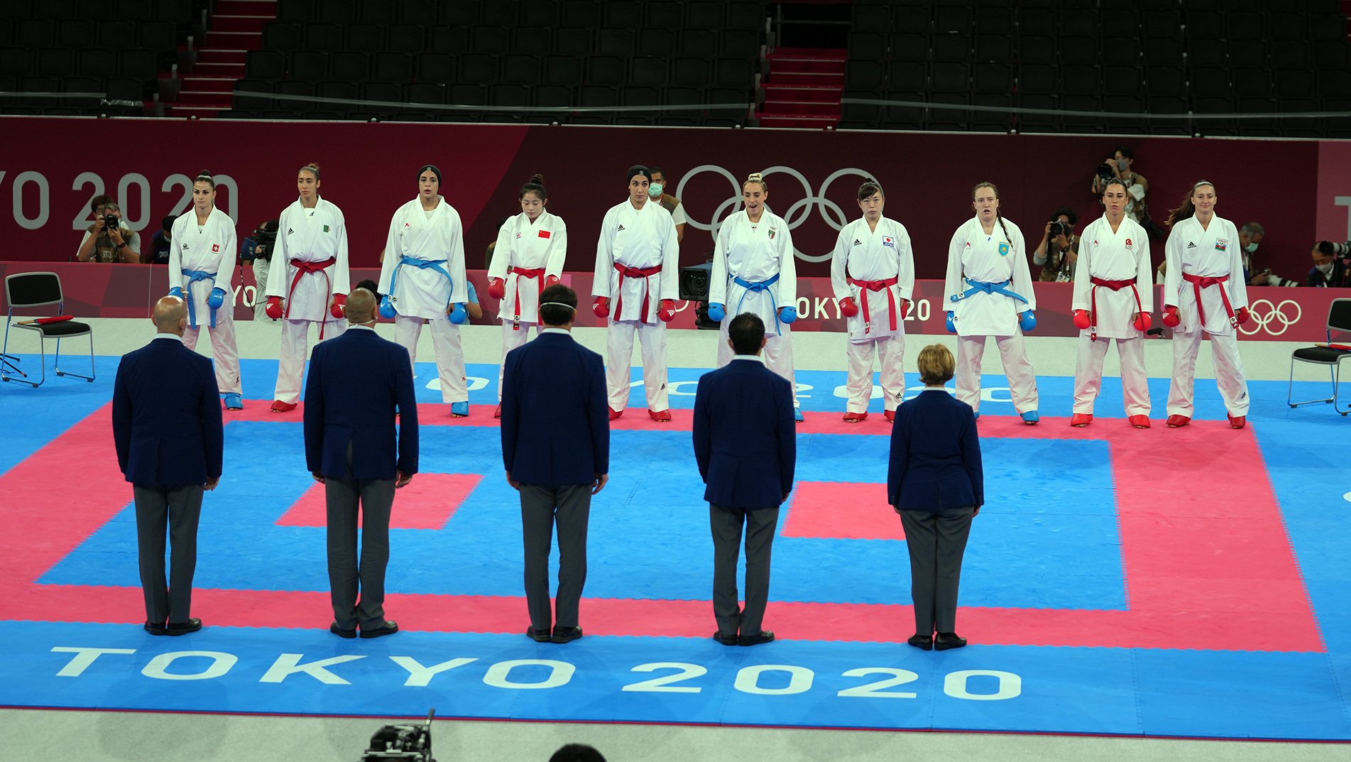 Third and final day of Olympic Karate underway