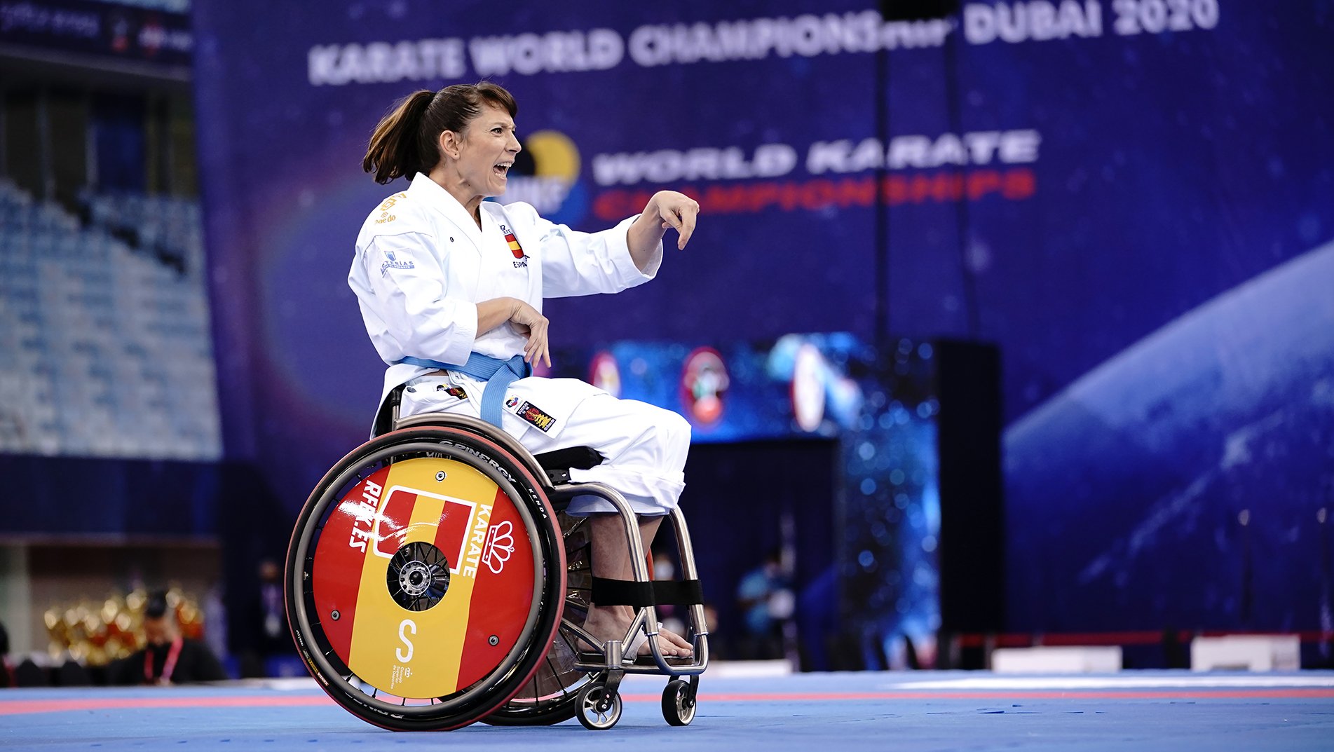 Inspiring demonstration of values at Para-Karate World Championships