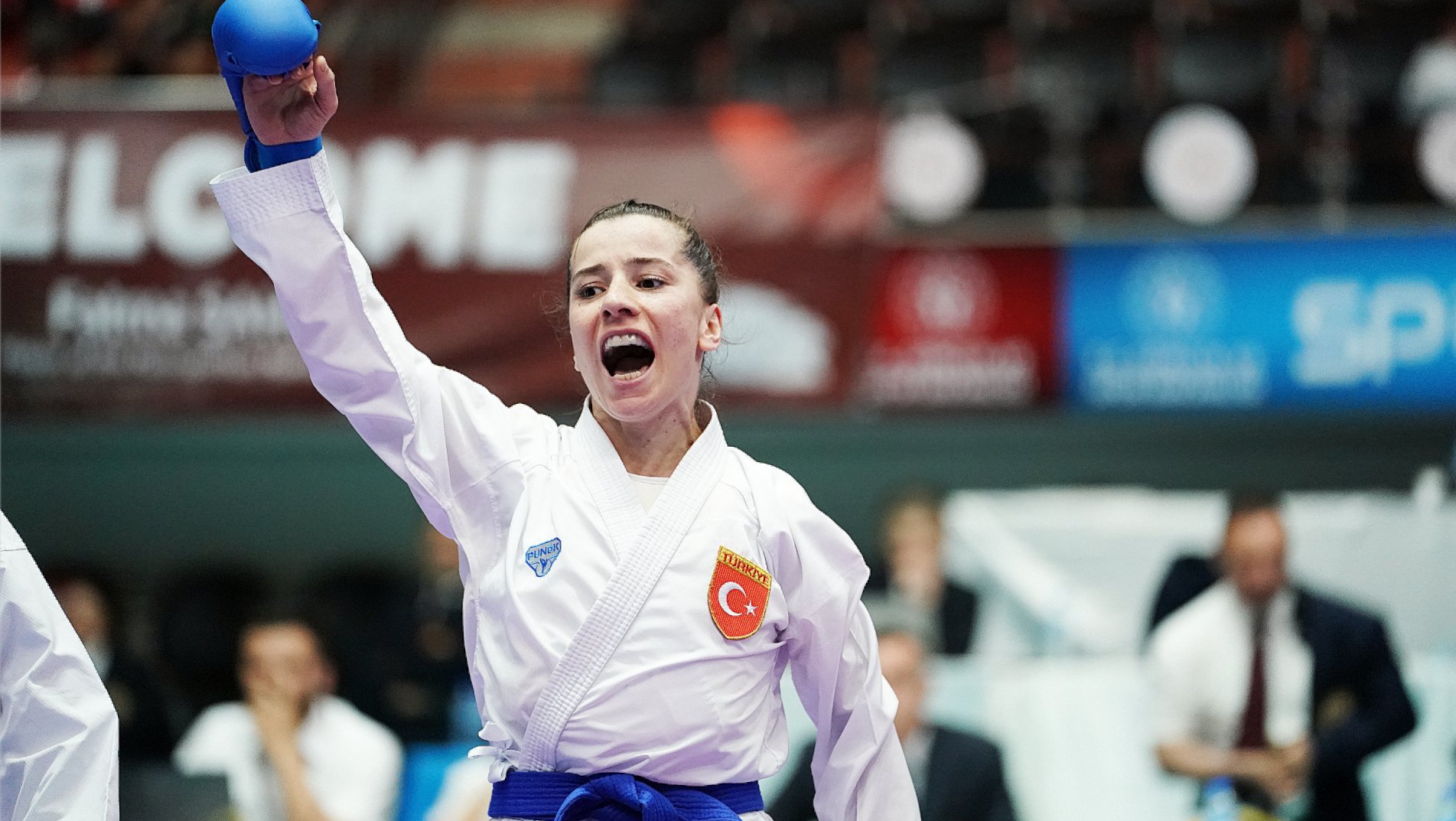 Anzhelika Terliuga and Serap Ozcelik Arapoglu lead way to finals on day 2 of #EuroKarate2022