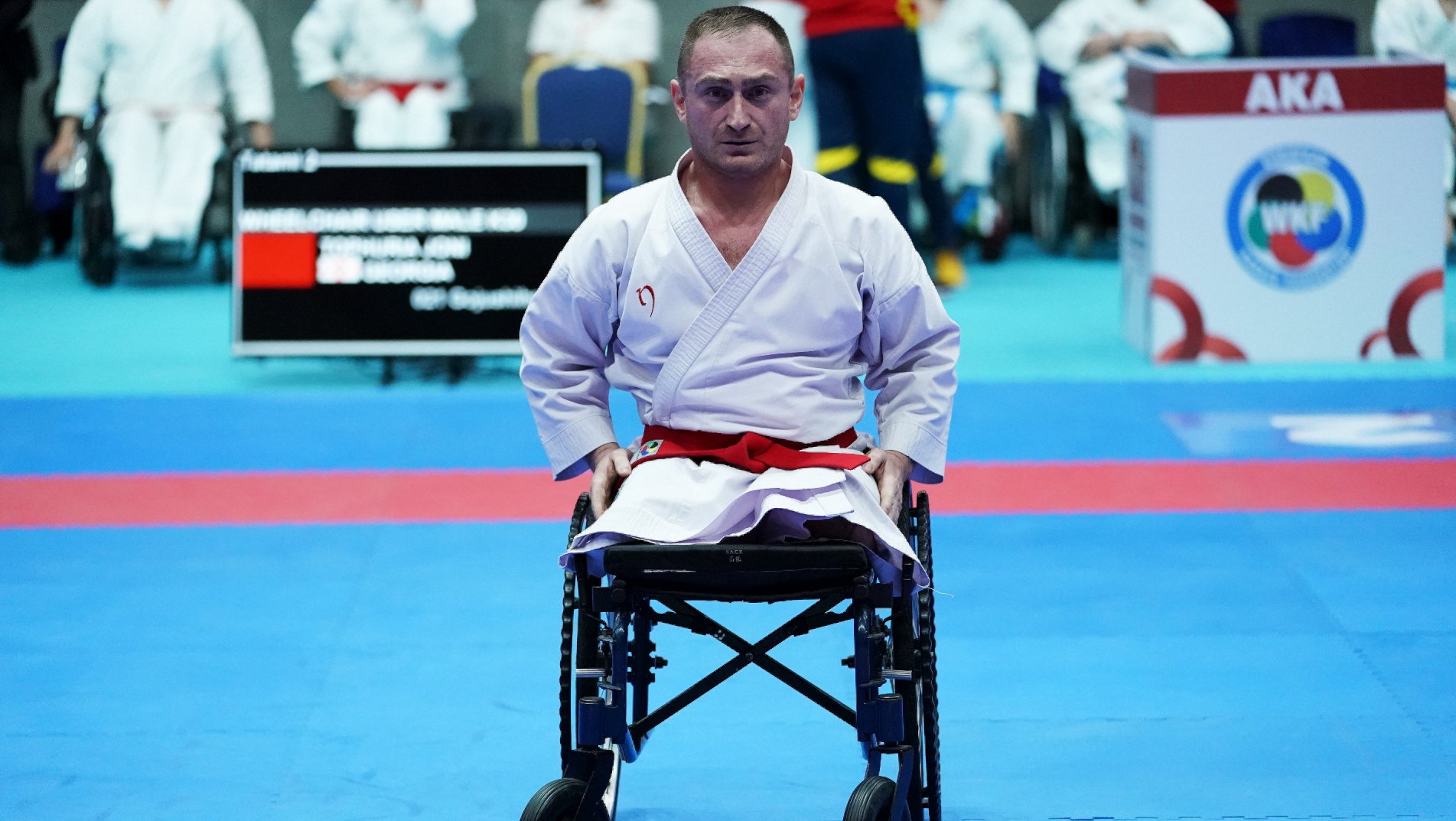 Joni Tophuria showcases many values of Para-Karate