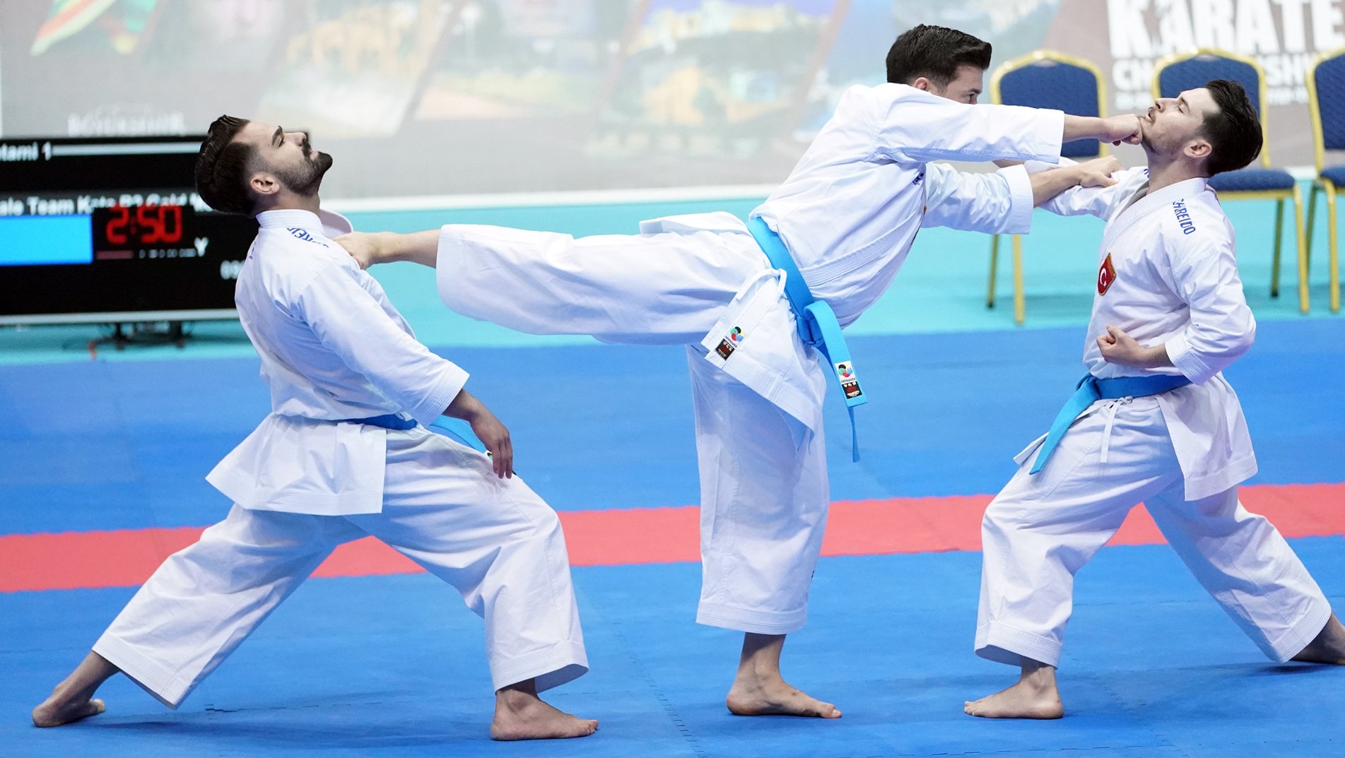 Turkey head medal table of 2022 EKF Senior Championships