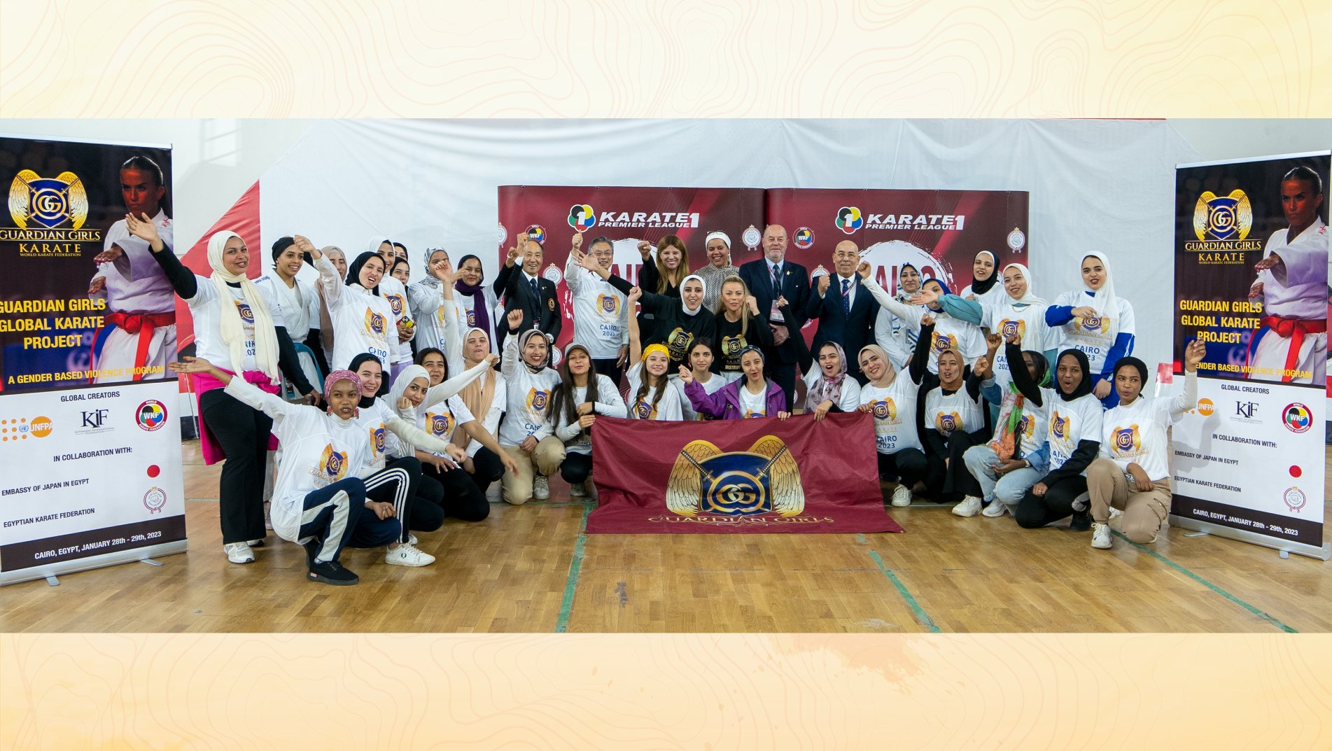 Successful Guardian Girls Global Karate Project event in Cairo shows remarkable contribution of Karate to society