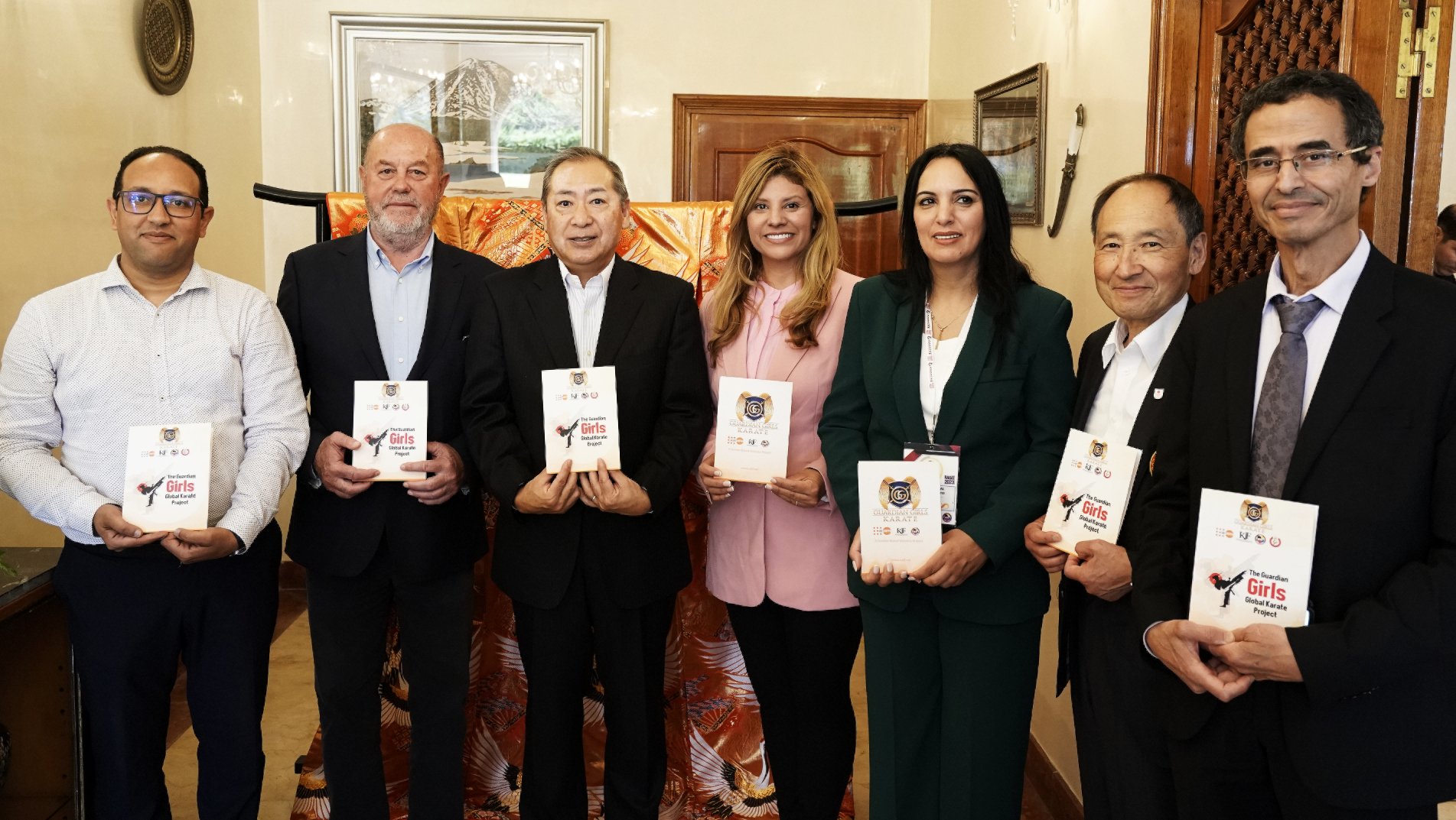 Karate's contribution to society showcased at presentation of "Guardian Girls Karate" Project in Morocco