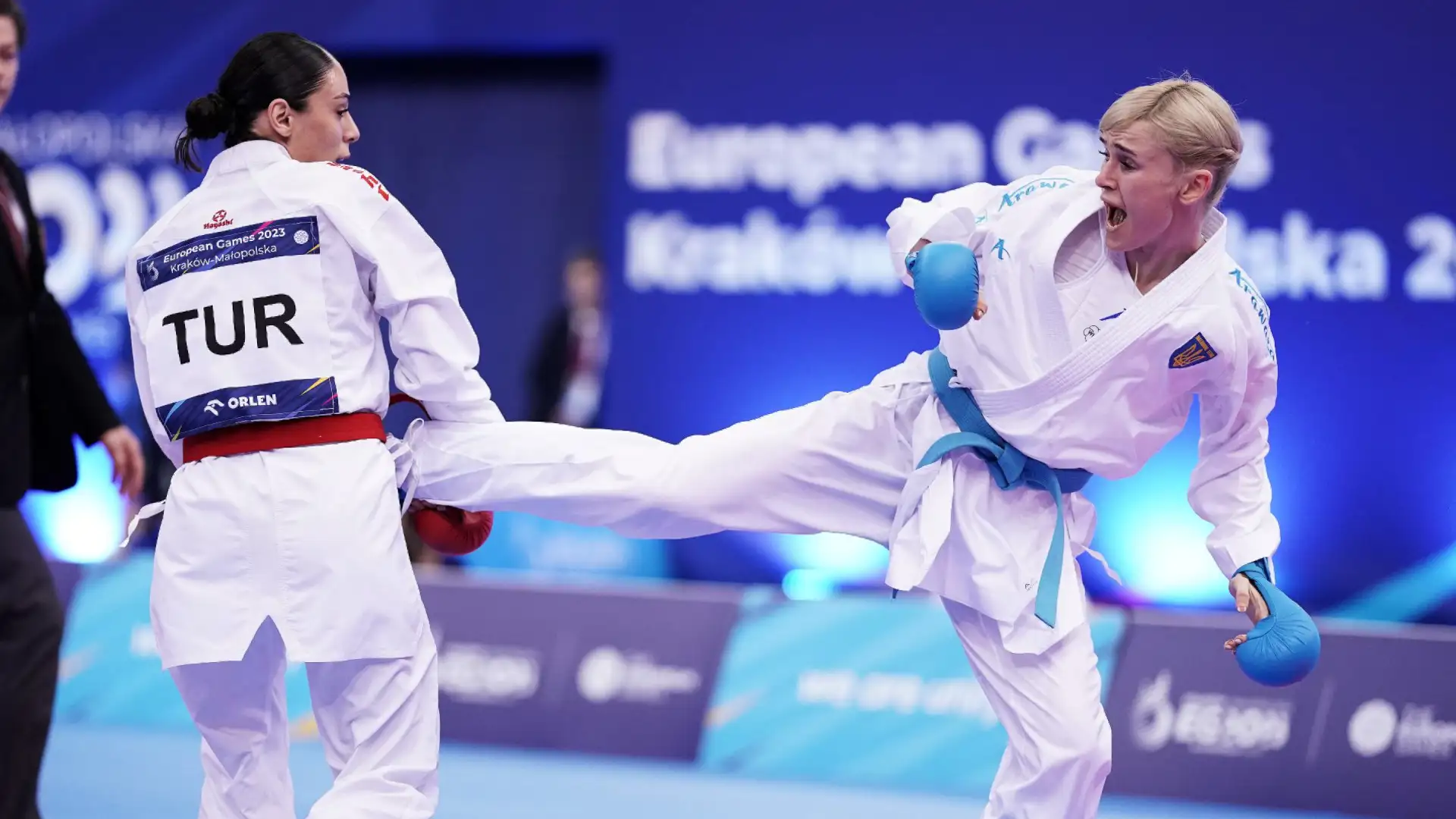 Celebration of values of Karate on final day of European Games