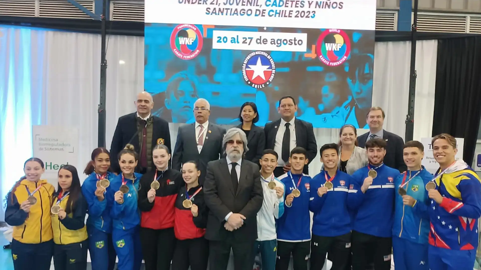 United States top medal table of PKF Cadet, Junior & U21 Championships