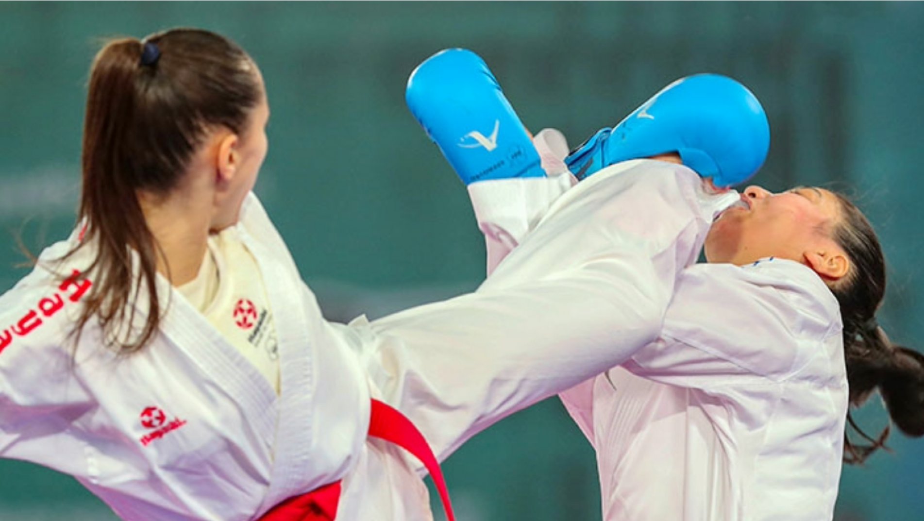 Sofia Cardenas and Louiza Abouriche take gold in Female Kumite on Day 1 of Karate at World Combat Games