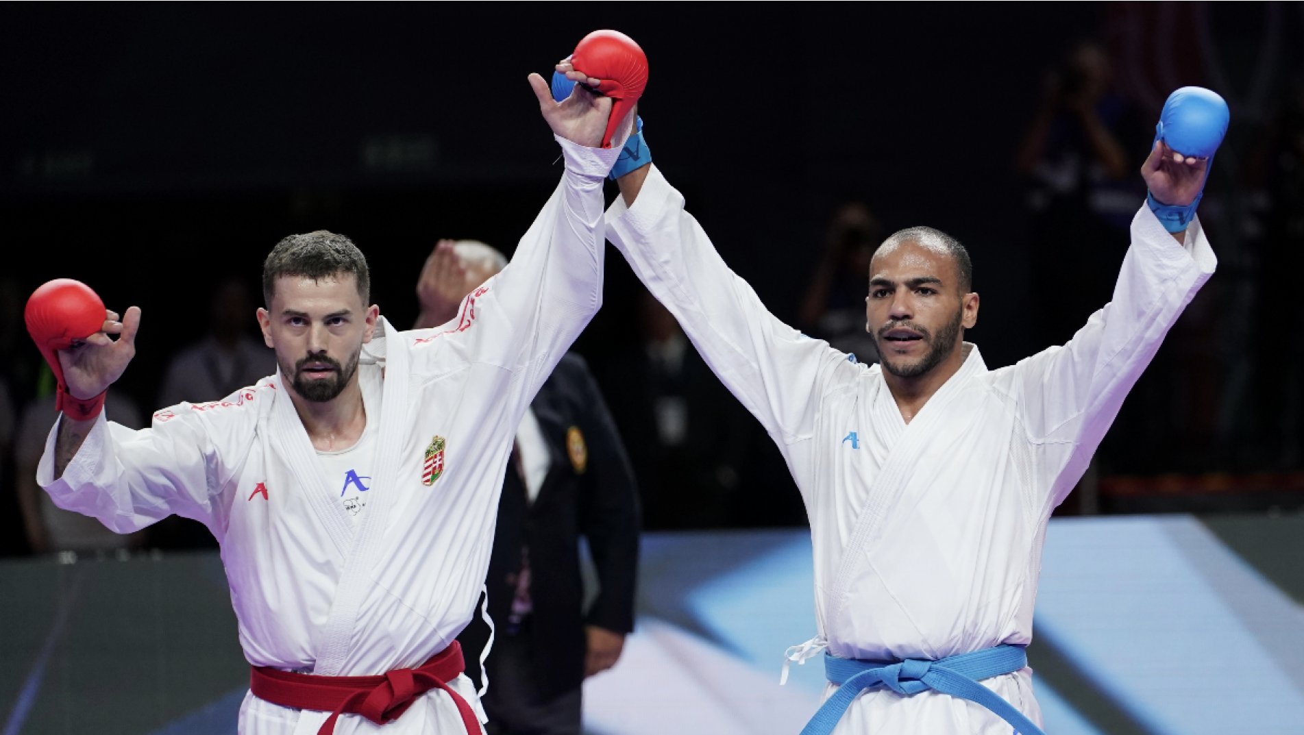 Steven Dacosta and Youssef Badawy among new World Champions of Male Kumite