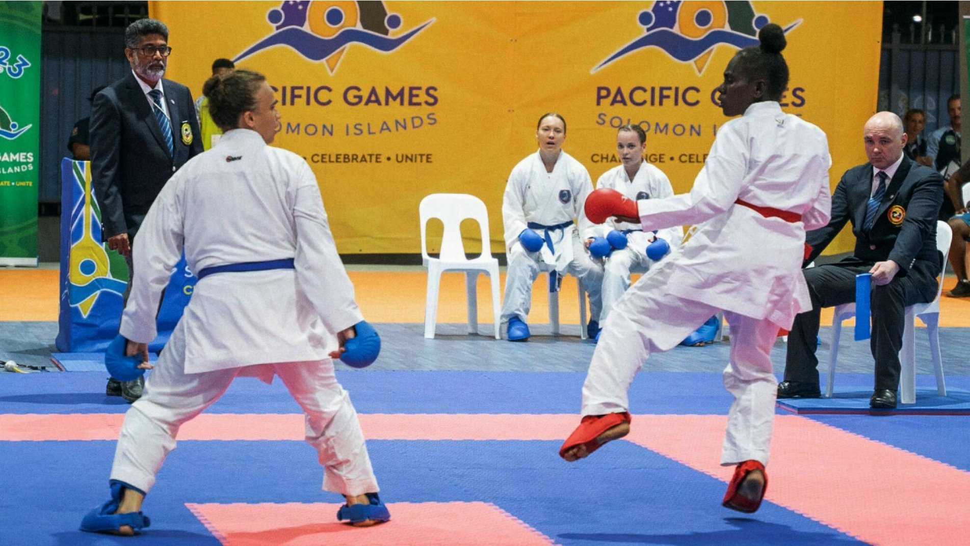 New Caledonia top medal table of Karate at Pacific Games