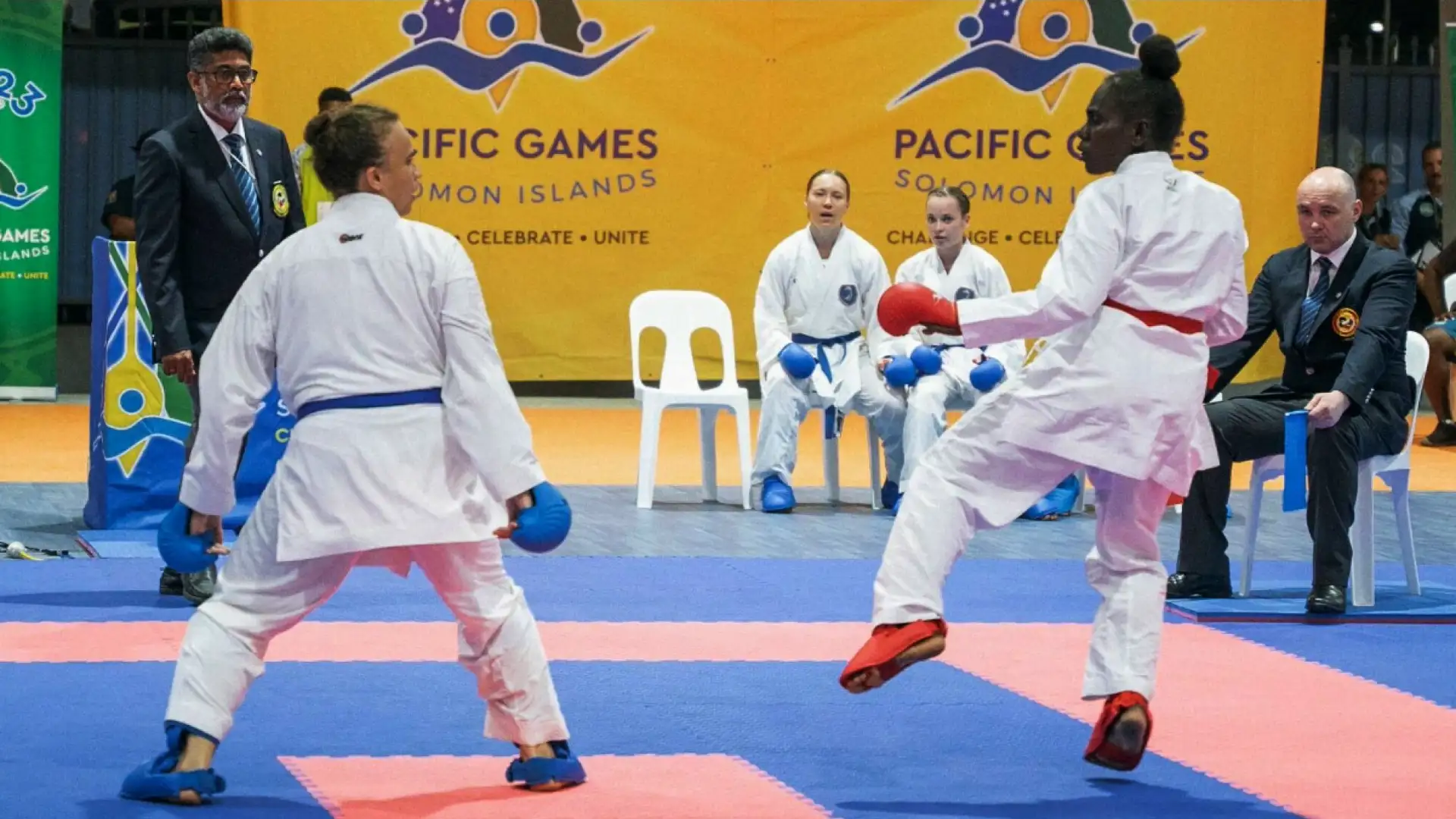 New Caledonia top medal table of Karate at Pacific Games