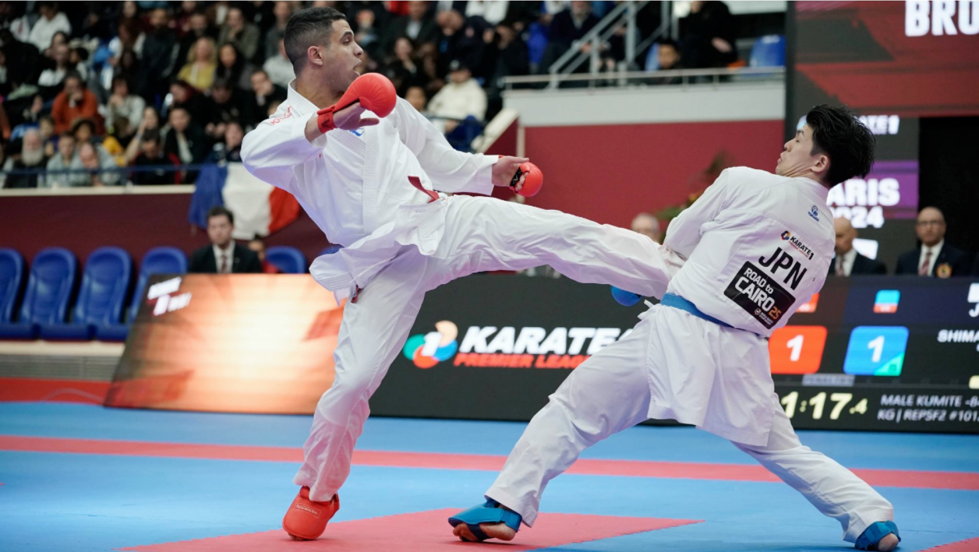 Thrilling victories and new Karate heroes crowned on final day of Karate 1 Premier League Paris