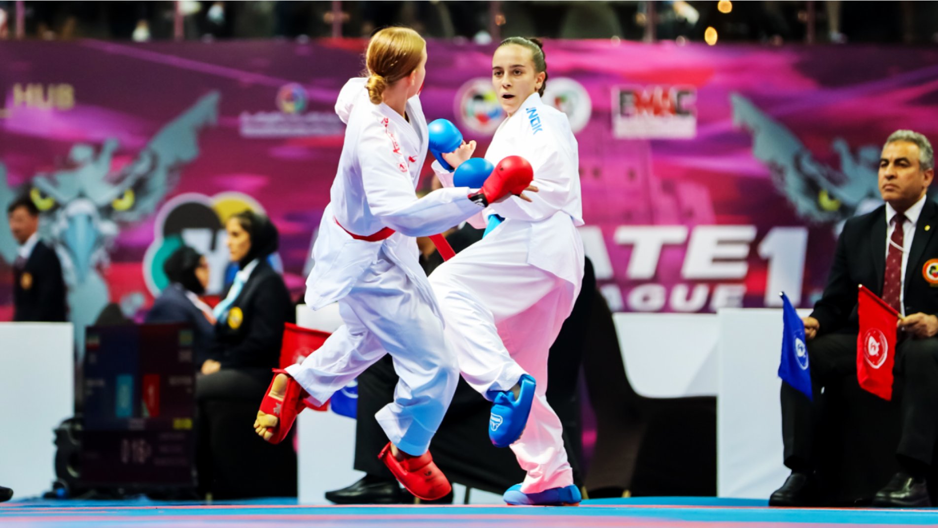 Second Day of 2024 Karate 1 Youth League Showcases Young Talent in Fujairah