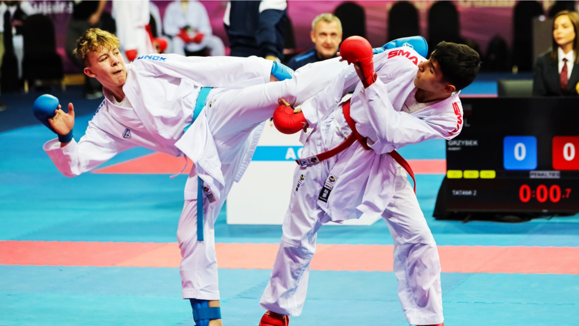 Thrilling Day of Cadet Categories Unfolds at 2024 Karate 1 Youth League in Fujairah