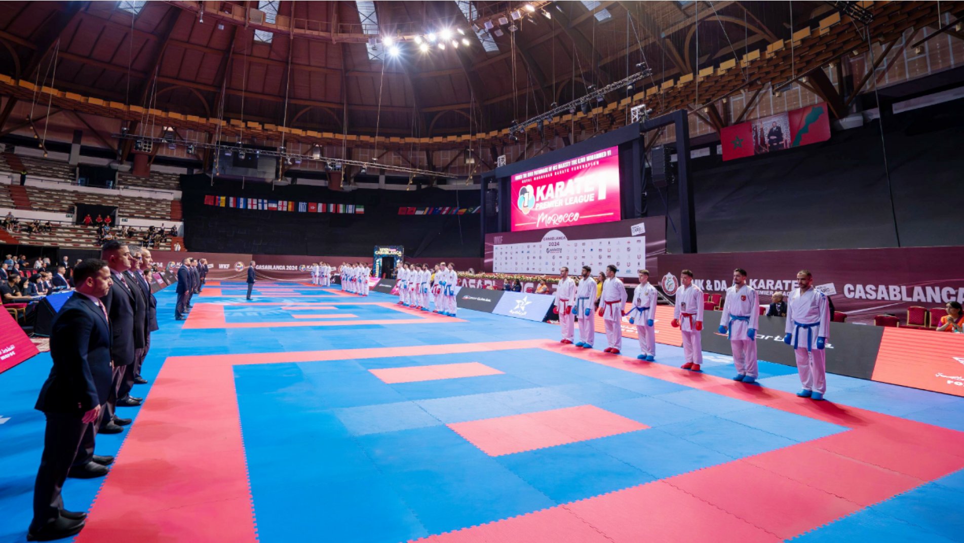 Follow Day 1 of #Karate1Casablanca LIVE