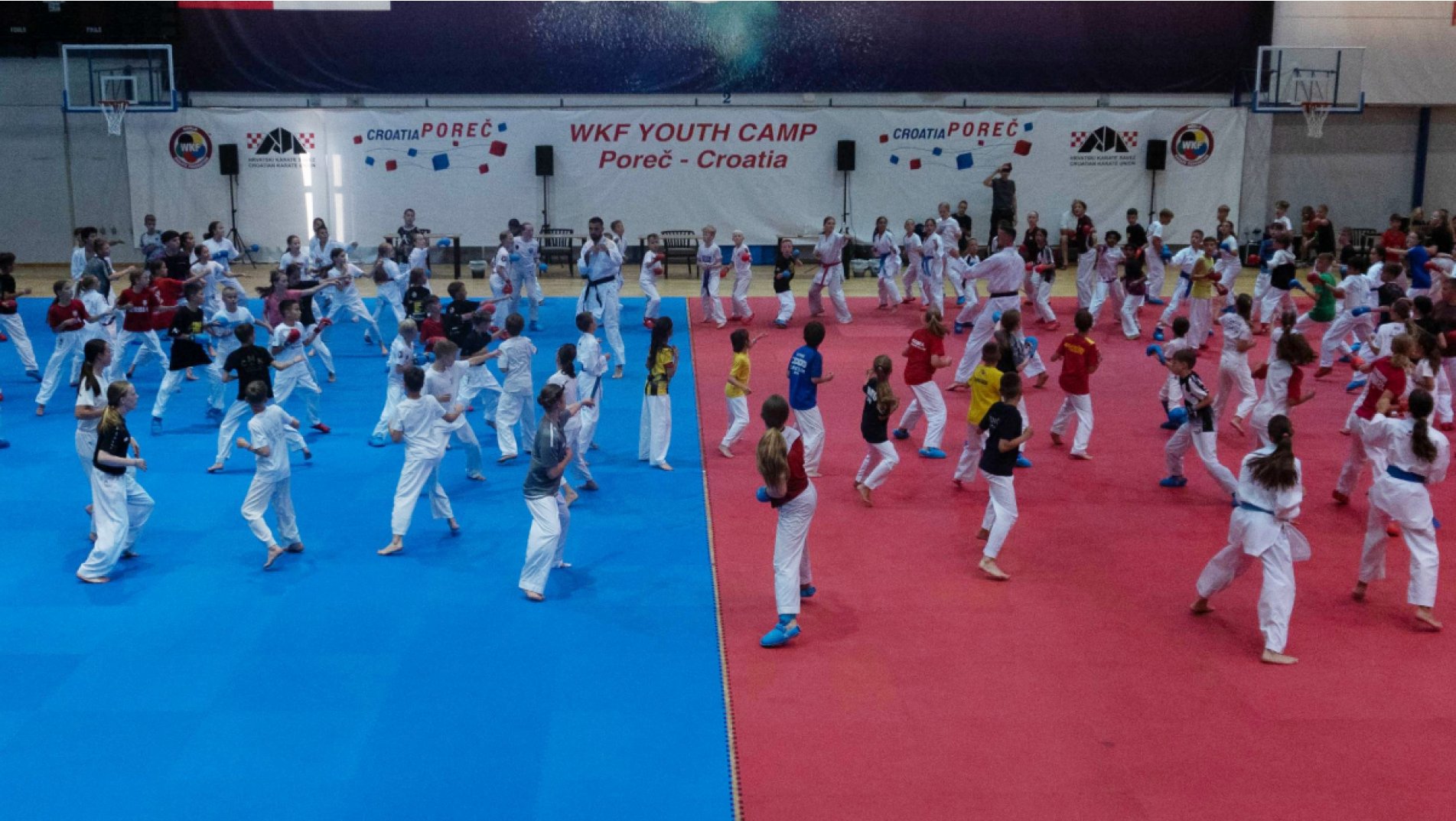 WKF Training Camp Kicks Off in Porec