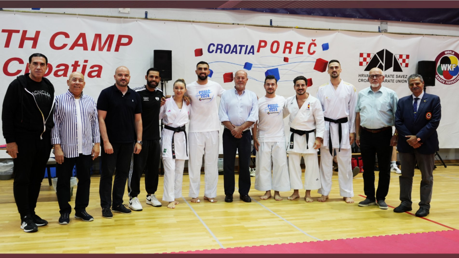 WKF President Attends Closing Ceremony of WKF Youth Camp 2024 in Porec