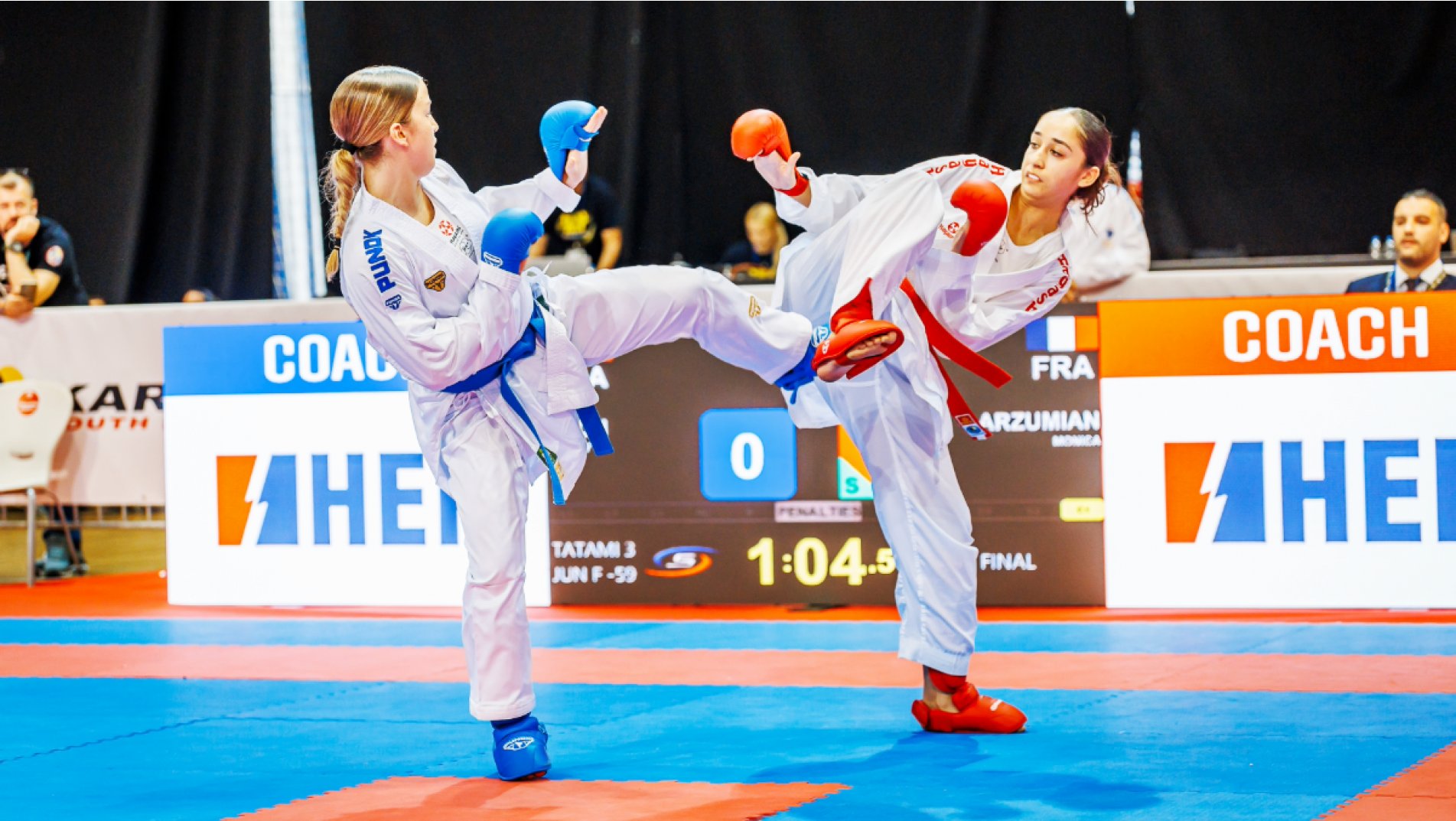 Junior Up-and-Coming Karate Stars Shine on Second Day of Karate 1-Youth League in Porec