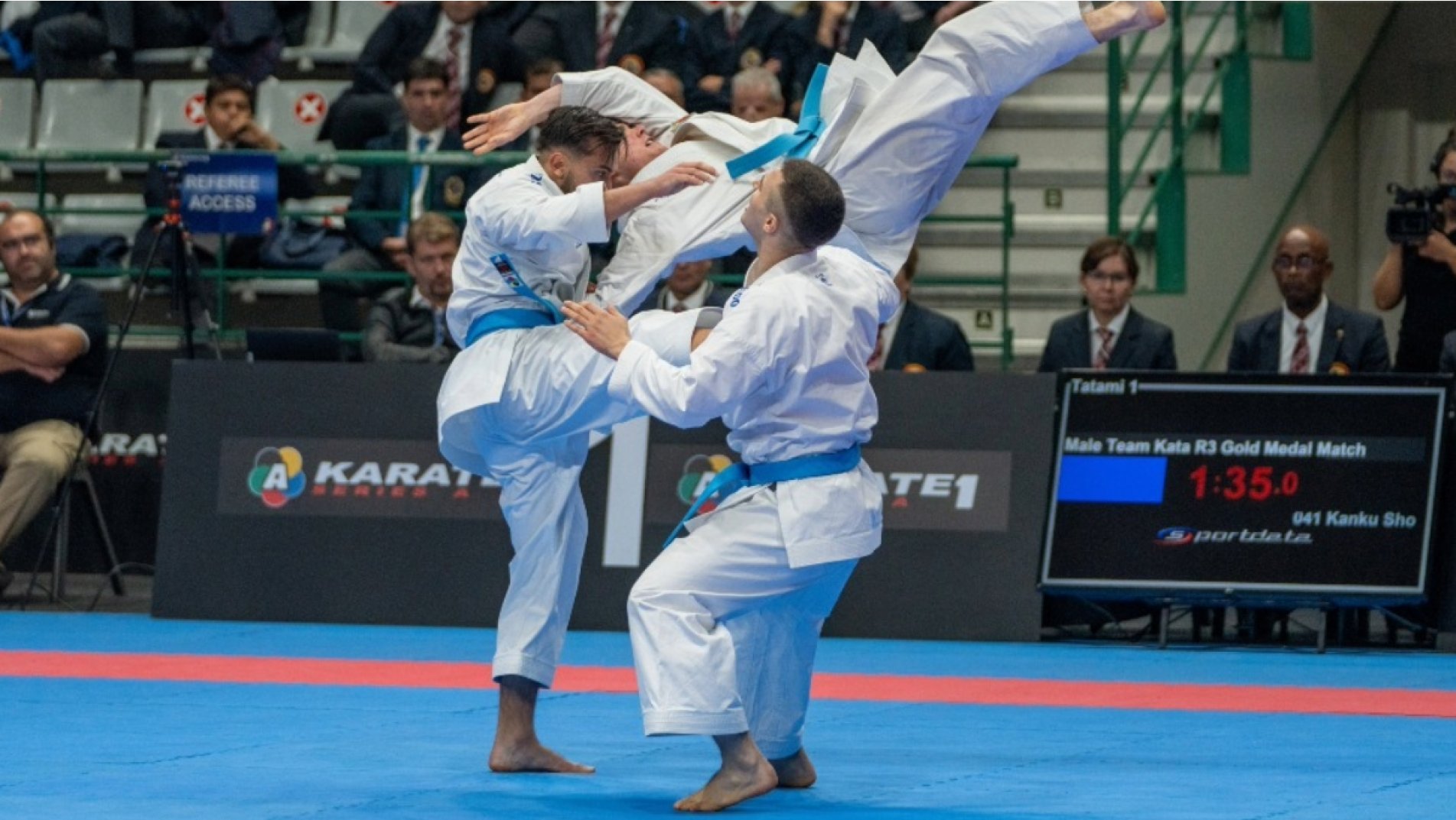 Torres, Kneer, Talibov, and Zapata Shine on Opening Day of Karate 1-Series A in Salzburg