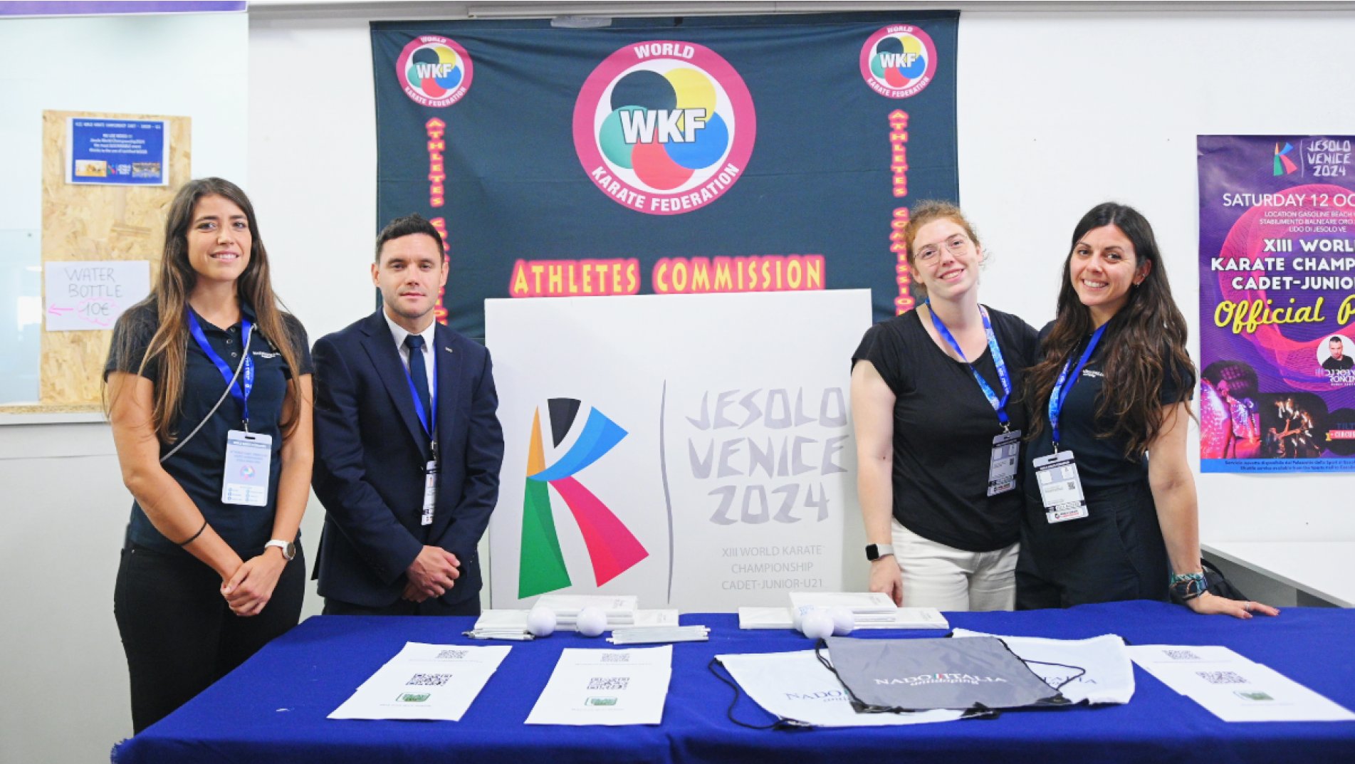 WKF Championing Clean Sport Through Anti-Doping Education Outreach Activity at World Cadet, Junior & U21 Championships